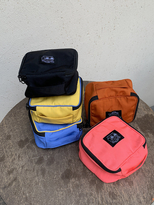 Large Capacity Nylon Travel Makeup Bag Portable Toiletry Organizer