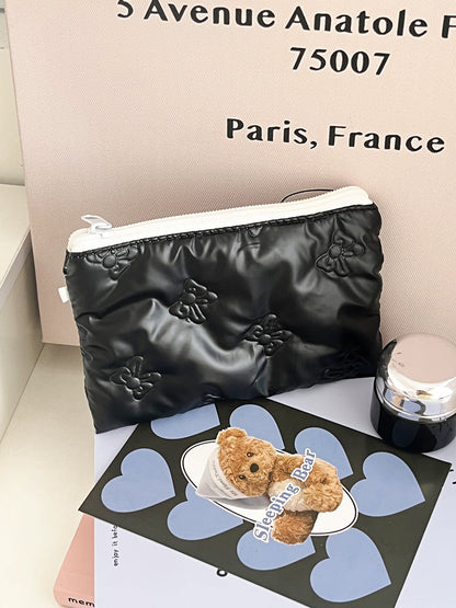 Butterfly Knot Coin Purse Portable Earphone Storage Bag