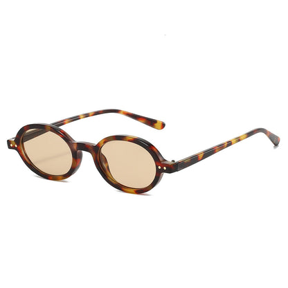 Retro Oval Sunglasses for Women Stylish UV400 Protection