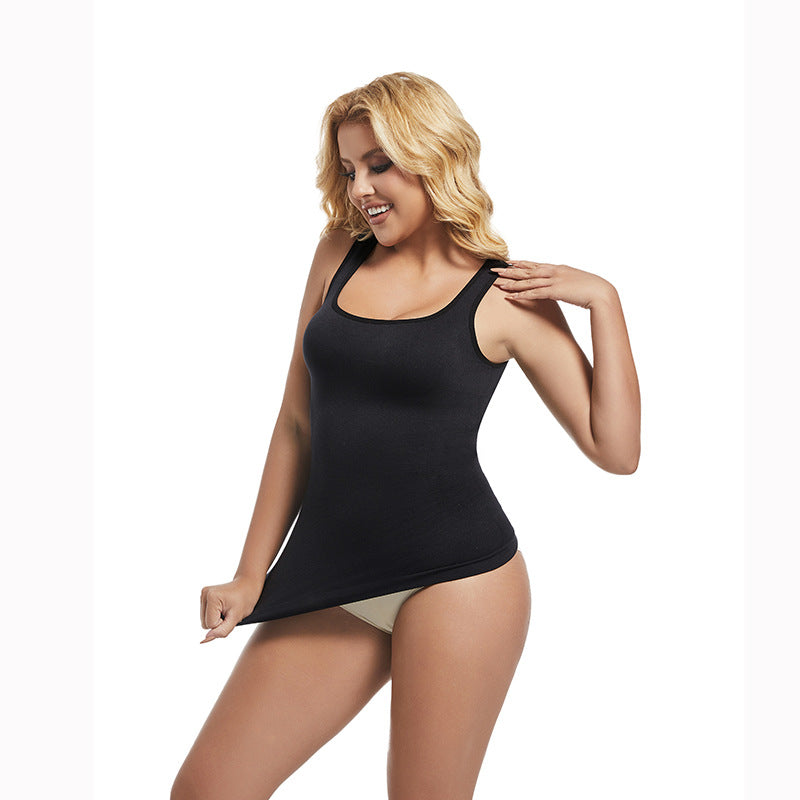High-Elastic Seamless Tummy Control Tank Top For Women