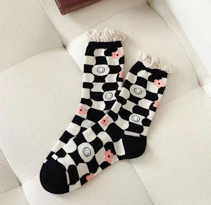 Rufia - Tulip Pattern Socks