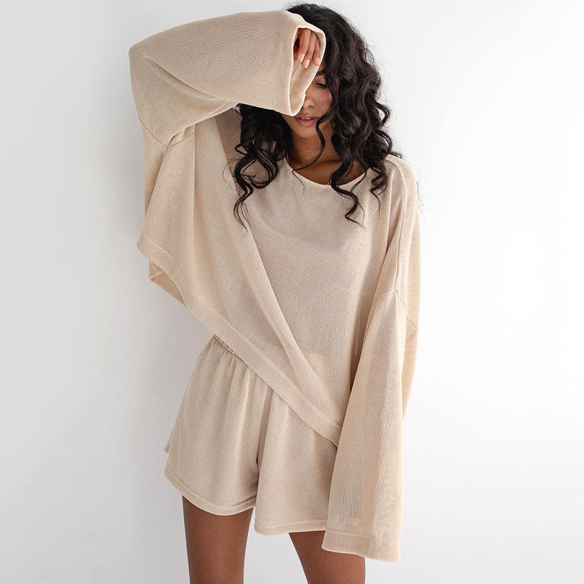 Simple Loose Casual Homewear Sets