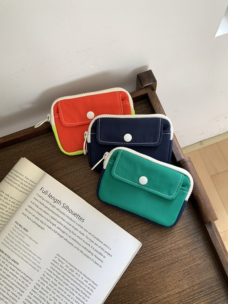 Cute Mini Coin Purse Portable Card Holder Bluetooth Headset Bag