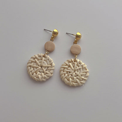 Vintage Geometrical Vacation Drop Earrings