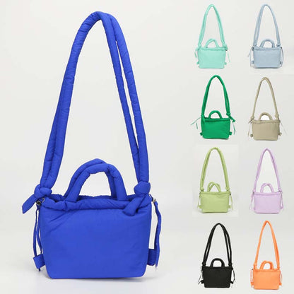 Lightweight Nylon Bucket Bag for Women