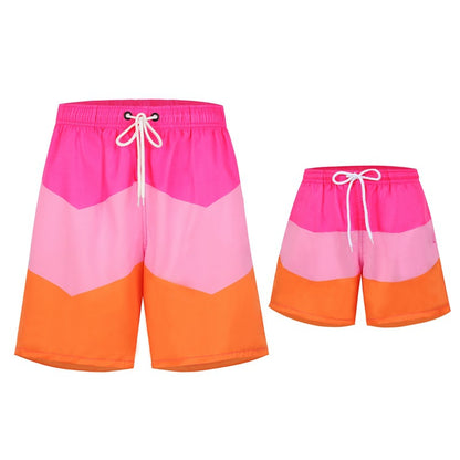 Family Beach Swimwear Set Uv Protection Swimwear