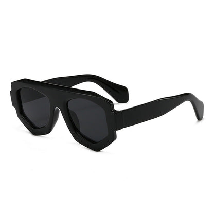 Geometric Cat Eye Sunglasses Trendy UV400 Protection
