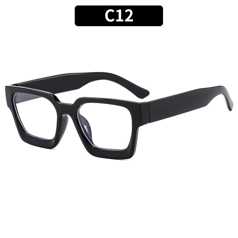 Trendy Square Multi-Color UV400 Sunglasses