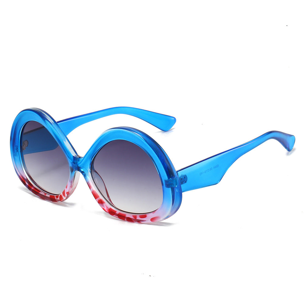 Trendy Geometric Sunglasses Unique Hip Hop Style