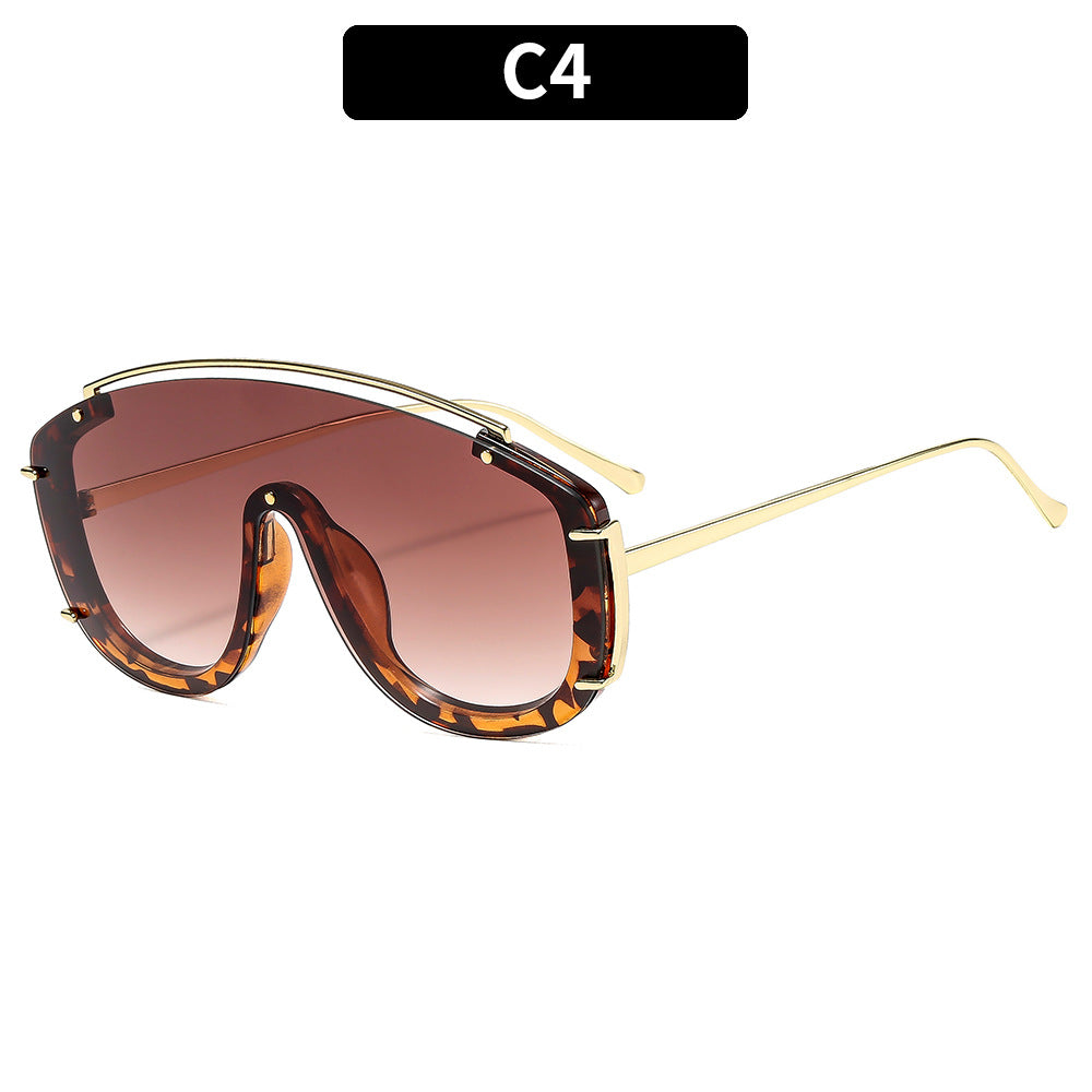 Trendy Oversized UV400 Sunglasses for Unisex Fashion