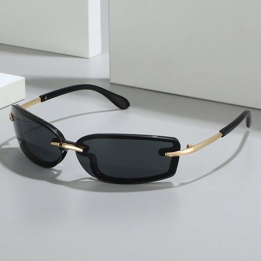 Futuristic Square Candy Color Sunglasses for Women
