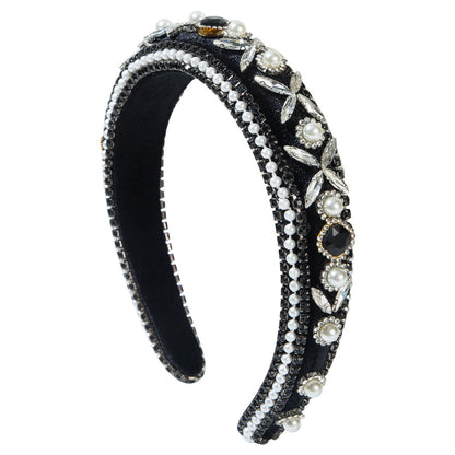 Baroque Vintage Wide Headband Elegant Hair Accessory