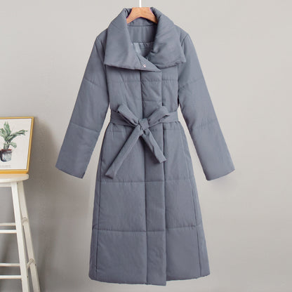 Long Padded Coat Casual Street Style