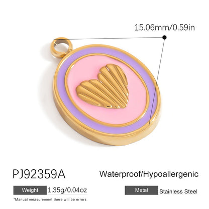 Cute DIY Stainless Steel Jewelry Accessories for Bracelets Necklaces Earrings