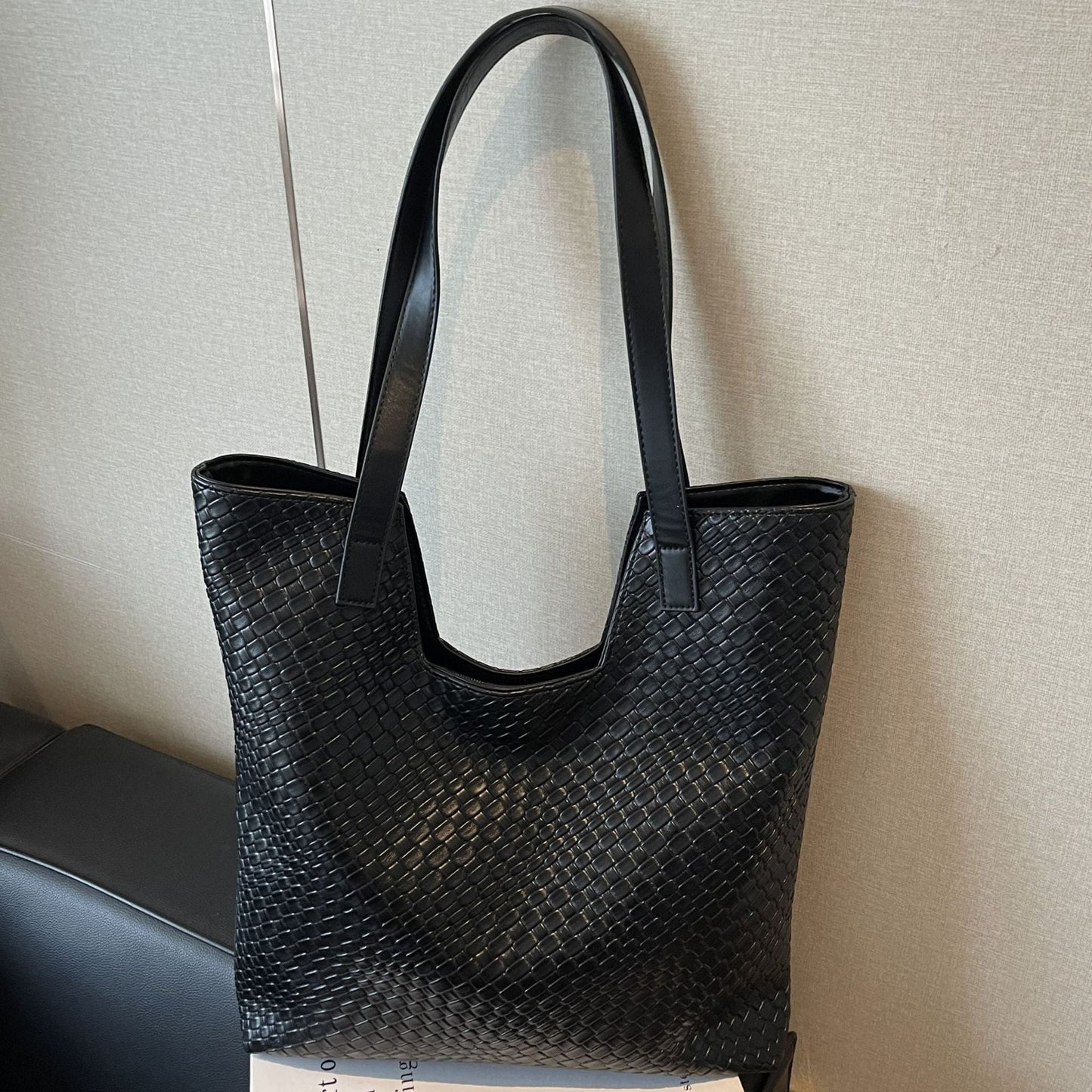 Large Capacity Woven Tote Bag for Women