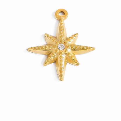 Colorful Fish DIY Pendant Jewelry Accessories Stainless Steel Retro Style