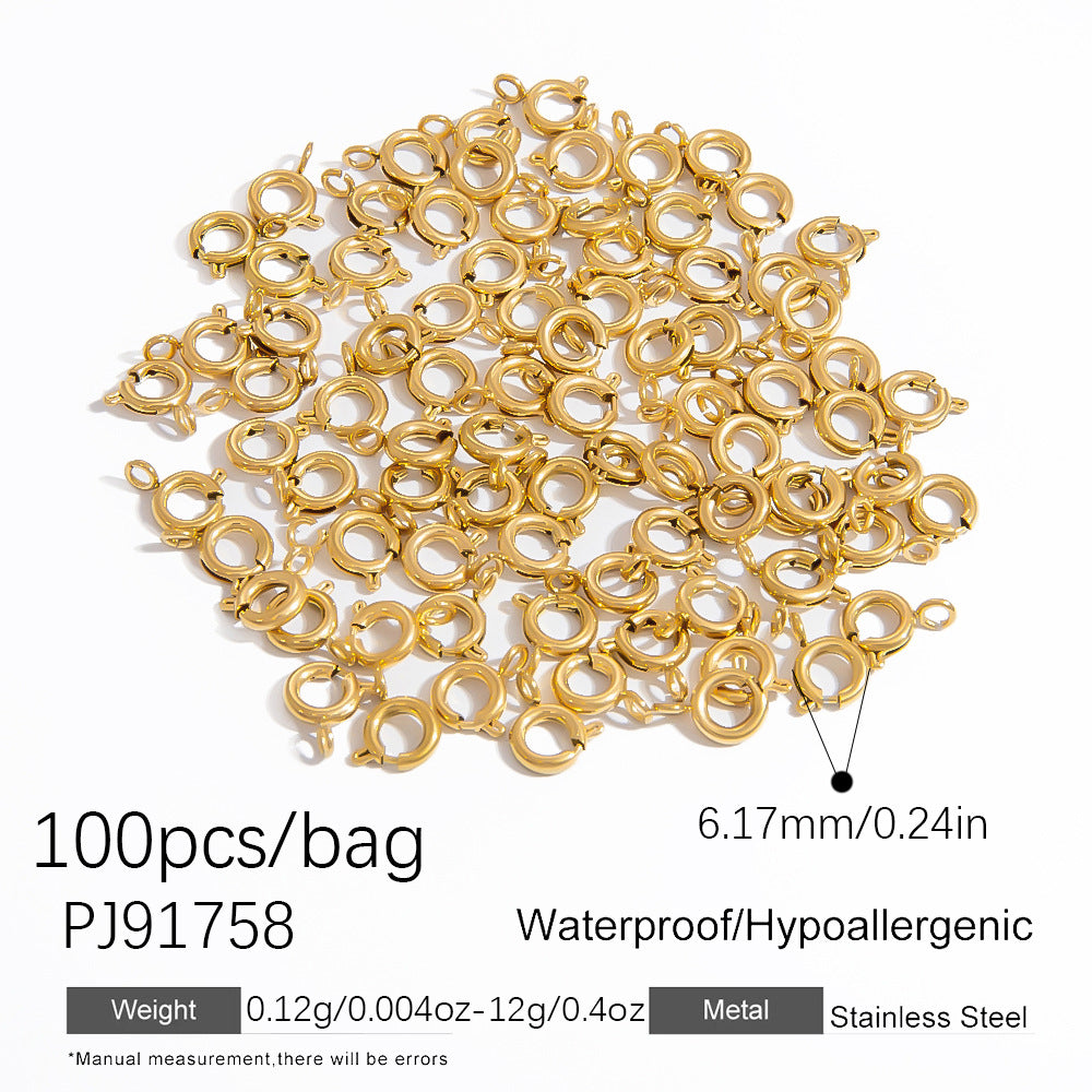 DIY Stainless Steel Open Jump Rings Jewelry Accessories