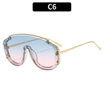 Trendy Oversized UV400 Sunglasses for Unisex Fashion