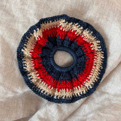 Cute Color Contrast Stretchy Knit Hair Tie