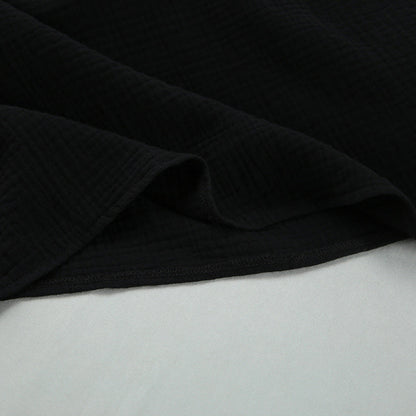 String Shoulder Split Sleepwear Dress