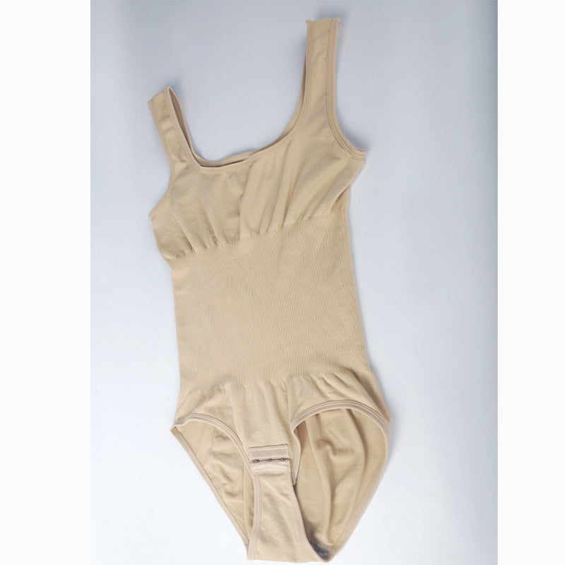 Seamless Square Neck Body Shaper Bodysuit