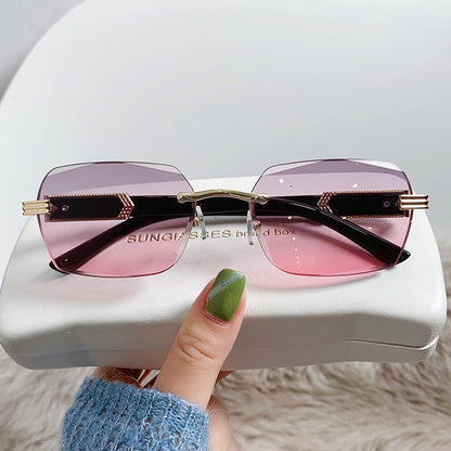 Trendy Gradient Colored Sunglasses for Women