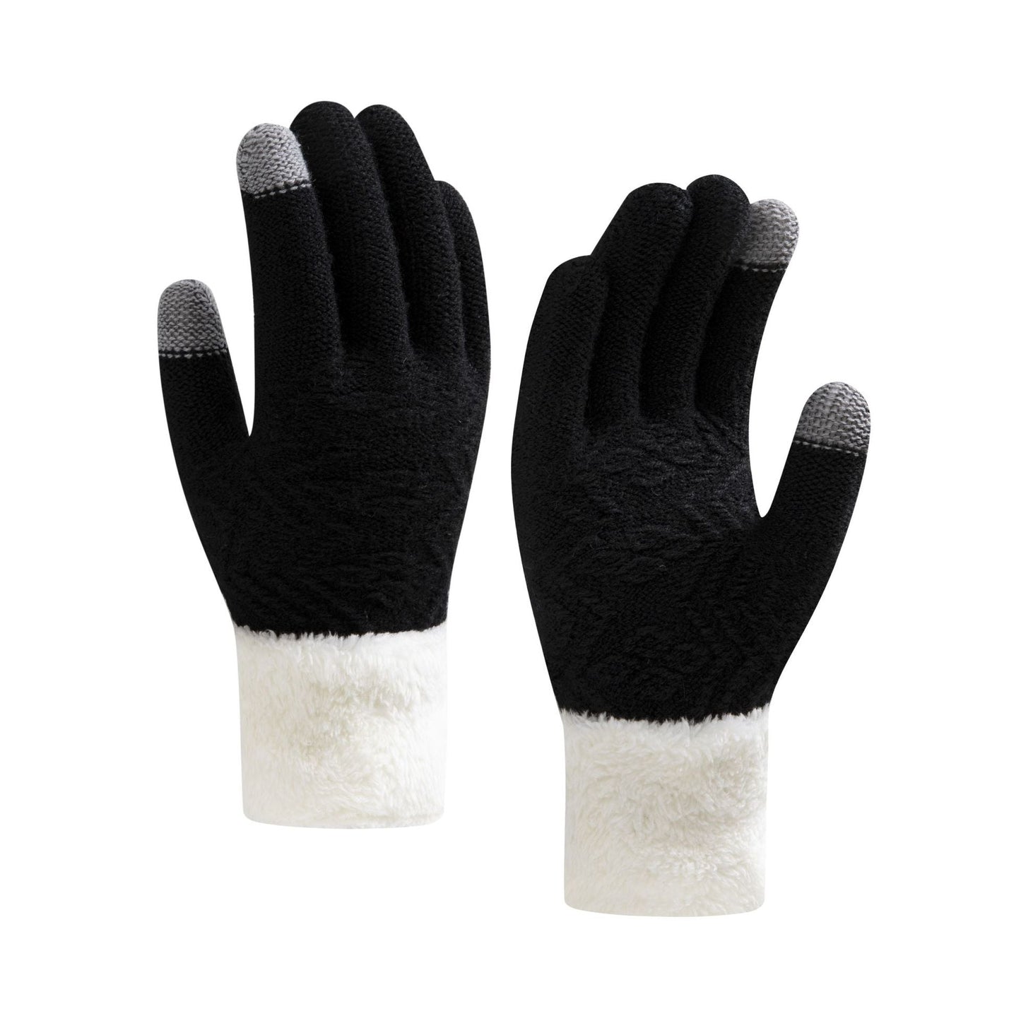 Winter Warm Knitted Touchscreen Gloves for Women