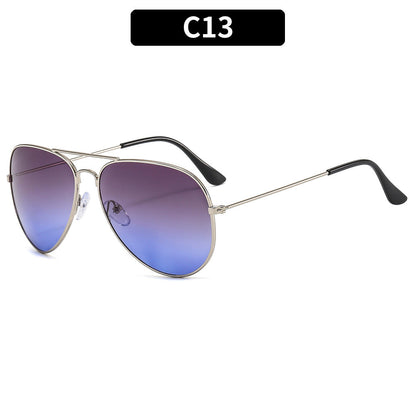 Retro Round Men's Sunglasses Classic Driving UV400 Protection