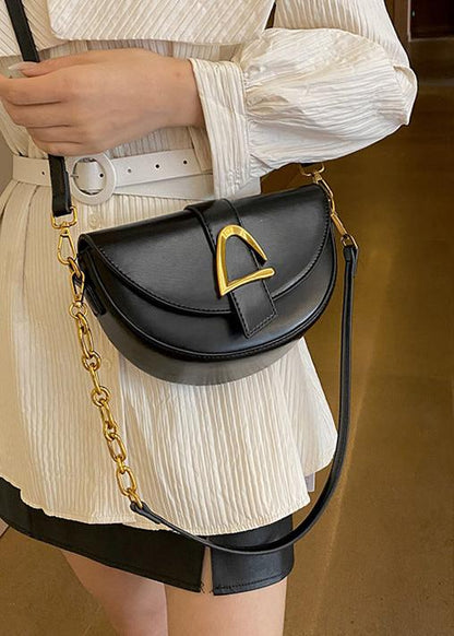 Half Moon Crossbody Bag High Quality PU Leather