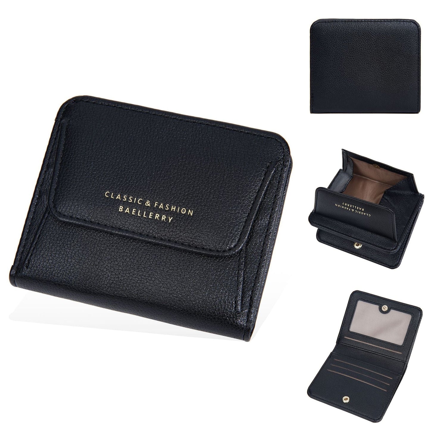 Mini Solid Color Card Cases Wallets
