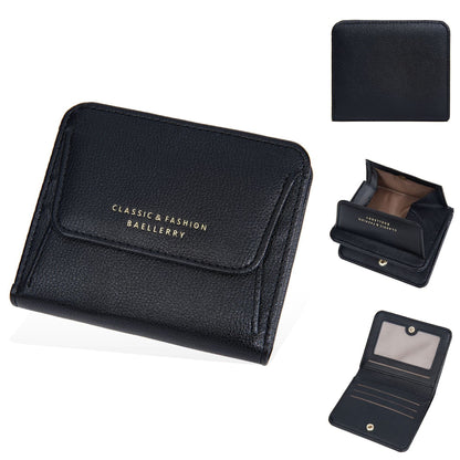 Mini Solid Color Card Cases Wallets