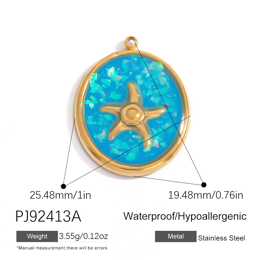 Rainbow Unicorn Stainless Steel DIY Pendant Jewelry for Bracelets and Necklaces