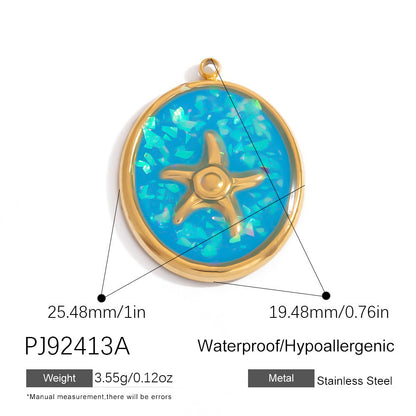 Rainbow Unicorn Stainless Steel DIY Pendant Jewelry for Bracelets and Necklaces