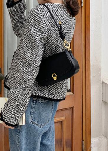 Shoulder Bag Ecofriendly PU Leather Knot Detail