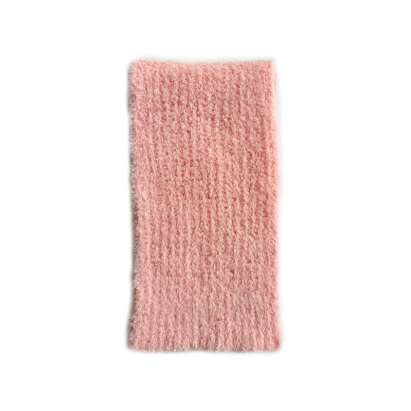 Handmade 25% Wool Blend Knitted Scarf for Women