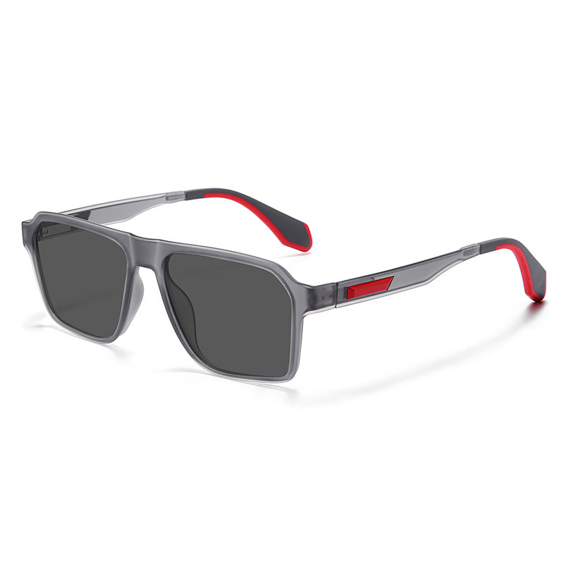 Classic Color Block Punk Sunglasses