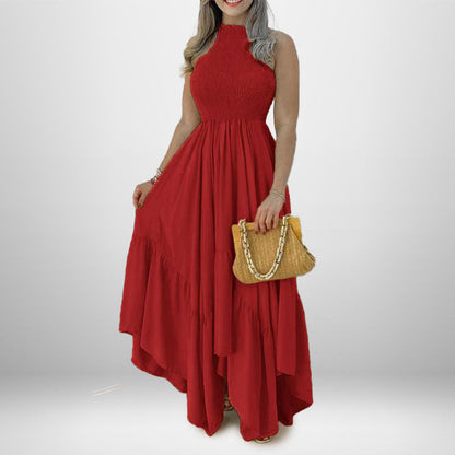 Elegant Sleeveless Maxi Dress Casual Feminine Style