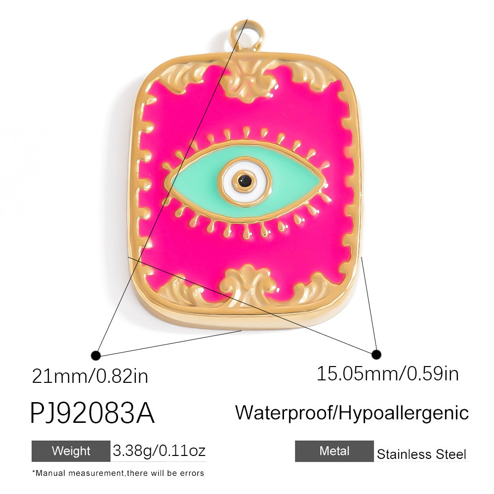 Bohemian Style Stainless Steel Beach Pendant Necklace