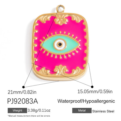 Bohemian Style Stainless Steel Beach Pendant Necklace
