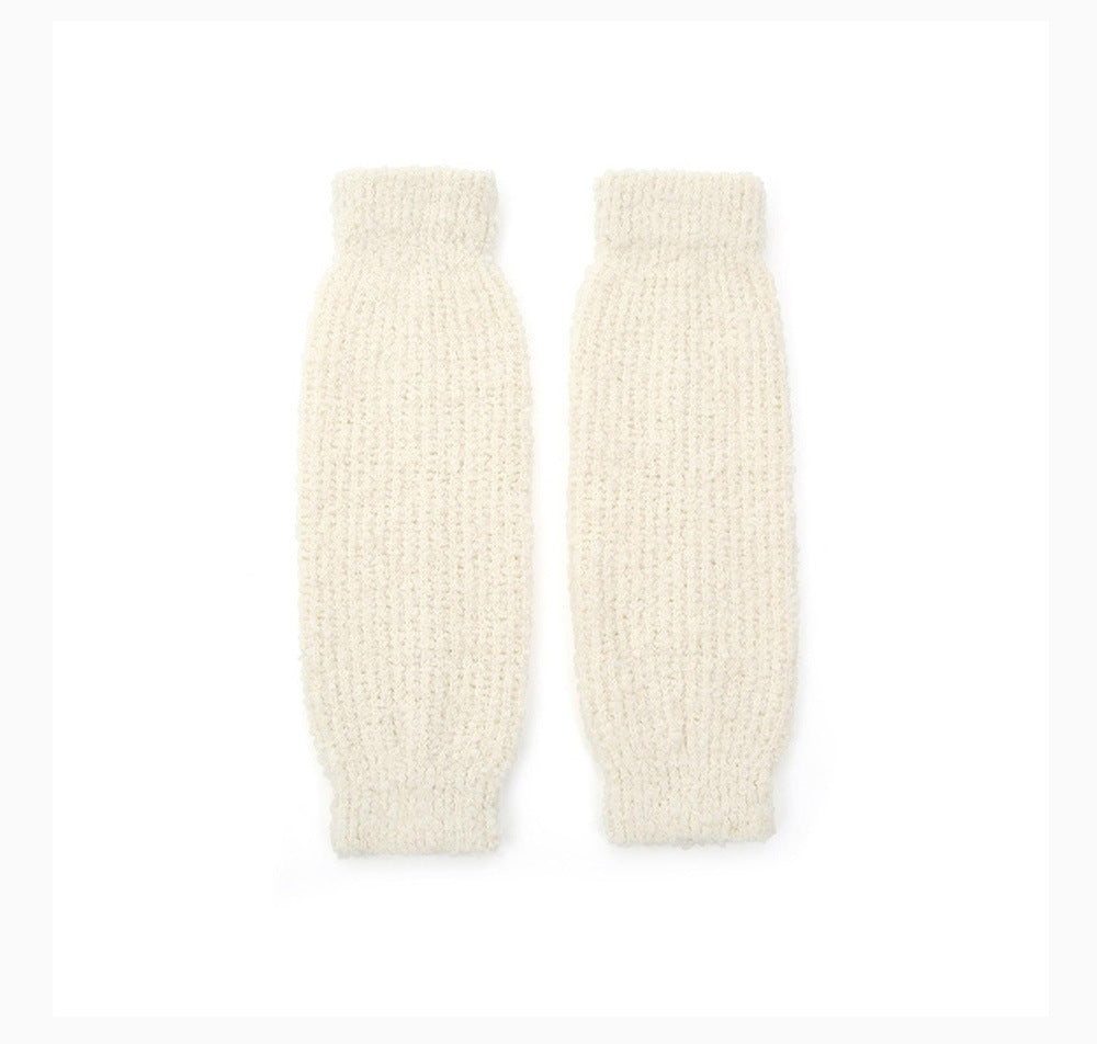 Wool Blend Knitted Slouchy Socks Stylish Casual Leg Warmers