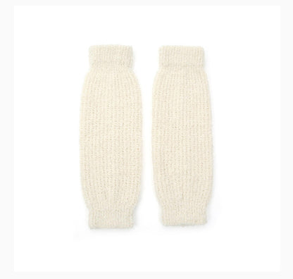 Wool Blend Knitted Slouchy Socks Stylish Casual Leg Warmers