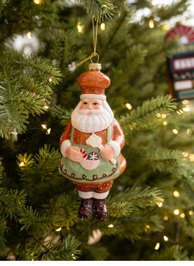 Cute Gingerbread Cookies Christmas Tree Hanging Ornament