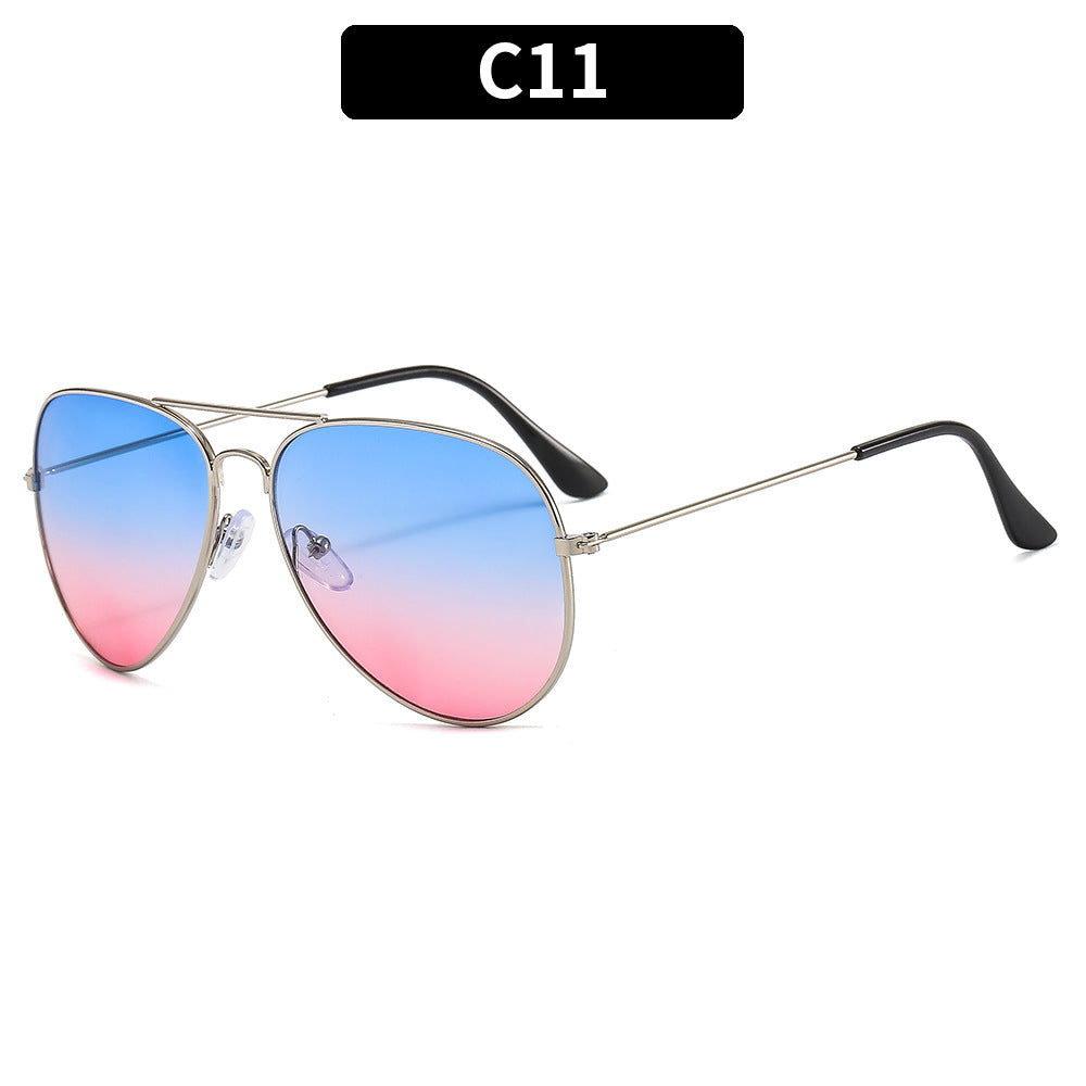 Retro Round Men's Sunglasses Classic Driving UV400 Protection