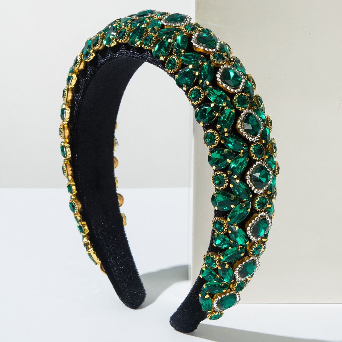 Baroque Wide Velvet Headband Vintage Elegant Hair Accessory