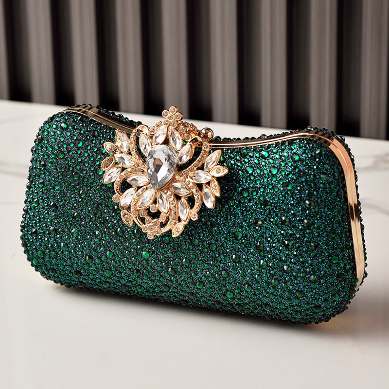 Luxury Rhinestone Evening Clutch Bag for Women
