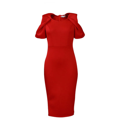 Elegant Pencil Dress Comfortable Business Casual Dress