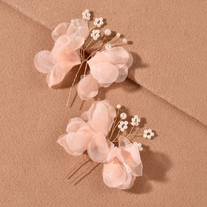 Elegant Pearl U-Shaped Hairpin Bridal Hair Accessories