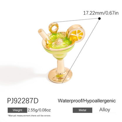 Stainless Steel DIY Jewelry Accessories Cute Charm Pendant