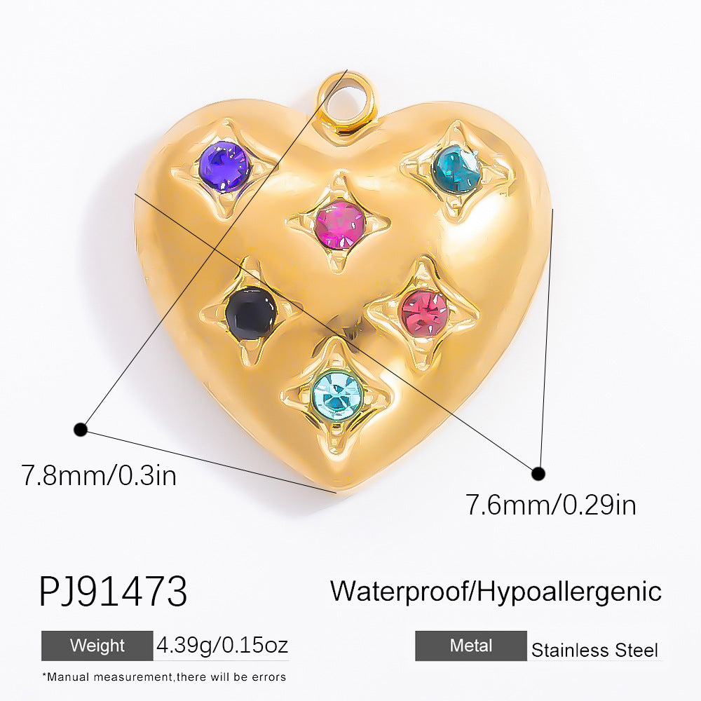 Elegant Stainless Steel Pendant Necklace Fashion Accessories