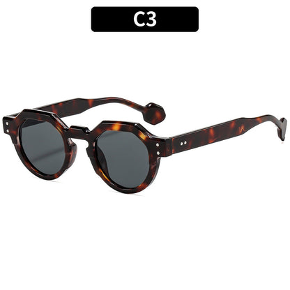 Casual Polygon Sunglasses Fashionable Unisex UV400 Protection